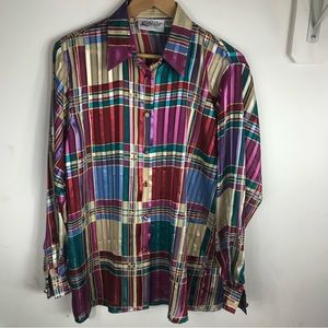VINTAGE | Yves St. Clair 80s Semi Sheer Blouse